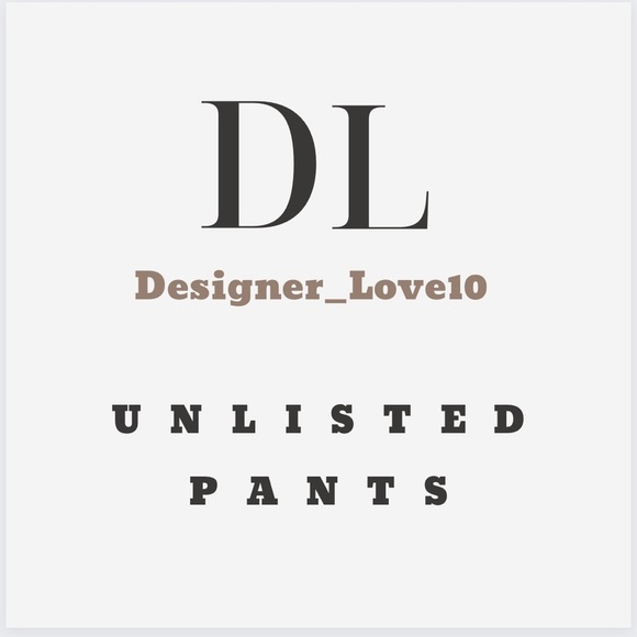 Pants Unlisted For Posh Show - Picture 1 of 1